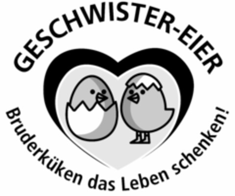 GESCHWISTER-EIER Bruderküken das Leben schenken! Logo (DPMA, 03.04.2024)