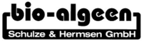 bio-algeen Schulze & Hermsen GmbH Logo (DPMA, 03.02.2003)