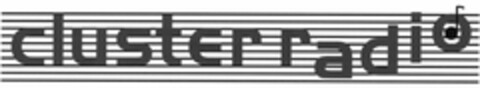 cluster radio Logo (DPMA, 08/09/2004)