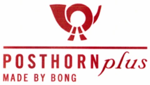 POSTHORN plus MADE BY BONG Logo (DPMA, 05.04.2005)