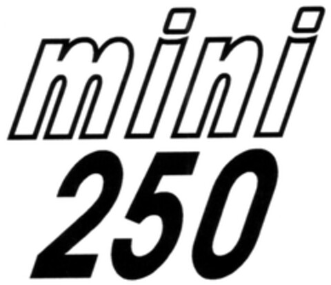 mini 250 Logo (DPMA, 22.05.2007)