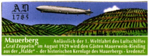 AD 1785 Mauerberg Logo (DPMA, 21.09.2007)