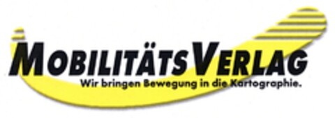 MOBILITÄTSVERLAG Wir bringen Bewegung in die Kartographie. Logo (DPMA, 12/21/2007)