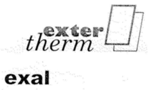 exter therm exal Logo (DPMA, 28.01.1999)