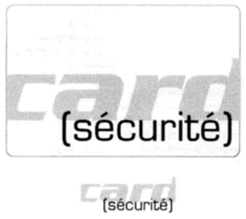 card sécurité Logo (DPMA, 15.05.1999)