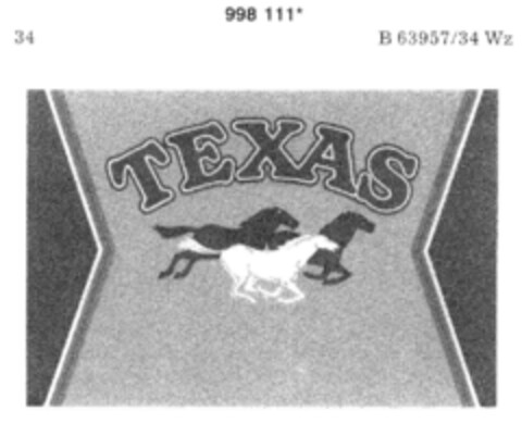 TEXAS Logo (DPMA, 07.09.1979)