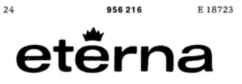 eterna Logo (DPMA, 14.06.1976)