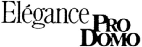 Elegance PRO DOMO Logo (DPMA, 04.11.1977)