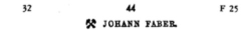 JOHANN FABER. Logo (DPMA, 13.03.1890)