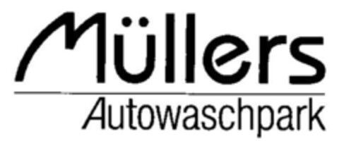 Müllers Autowaschpark Logo (DPMA, 13.08.1994)