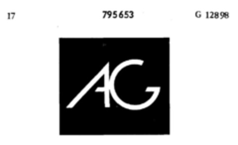 AG Logo (DPMA, 11/13/1963)