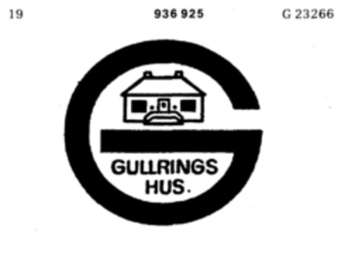 GULLRINGS HUS. Logo (DPMA, 06/28/1974)