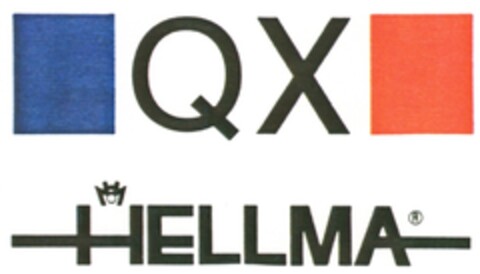 QX HELLMA Logo (DPMA, 12/11/1990)