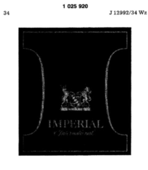 IMPERIAL International Logo (DPMA, 02.12.1976)