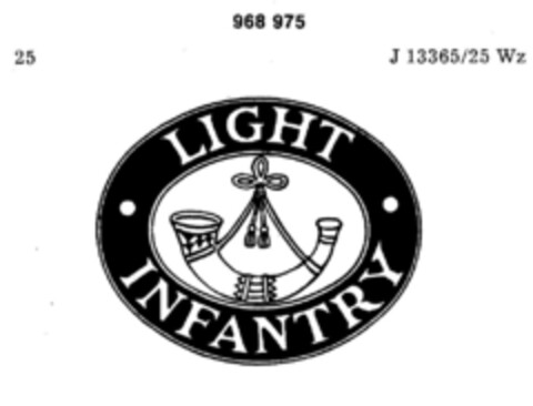 LIGHT   INFANTRY Logo (DPMA, 27.05.1977)