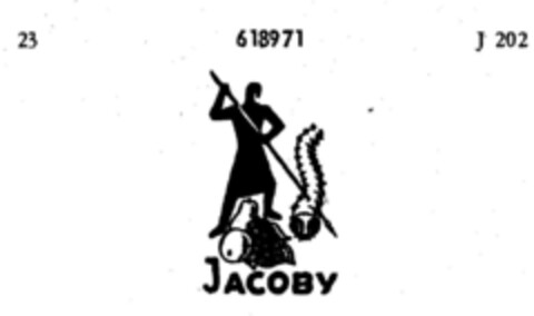 JACOBY Logo (DPMA, 27.06.1950)