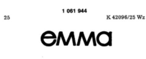 emma Logo (DPMA, 05/02/1980)