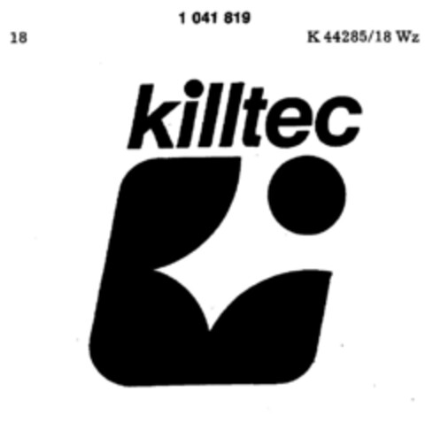 killtec Logo (DPMA, 02.03.1982)