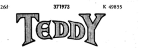 TEDDY Logo (DPMA, 14.04.1927)