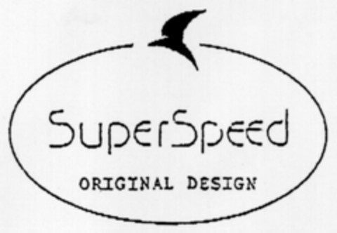 Super Speed ORIGINAL DESIGN Logo (DPMA, 09/18/1990)