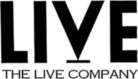 LIVE THE LIVE COMPANY Logo (DPMA, 04/15/1993)