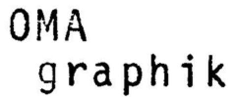 OMA graphik Logo (DPMA, 29.07.1994)