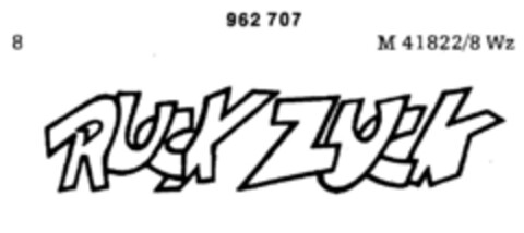 RUCK ZUCK Logo (DPMA, 06/10/1976)