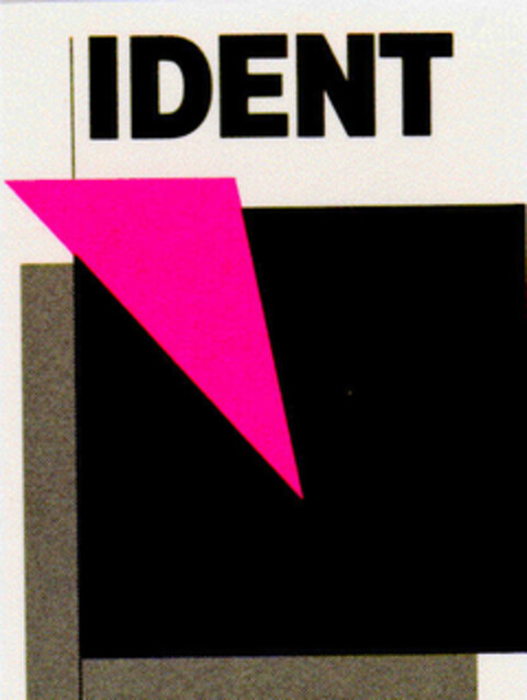 IDENT Logo (DPMA, 20.06.1990)