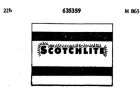 SCOTCHLITE Logo (DPMA, 15.04.1950)