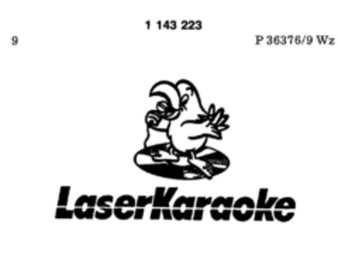 LaserKaraoke Logo (DPMA, 29.03.1988)