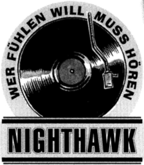 NIGHTHAWK Logo (DPMA, 09/29/1994)