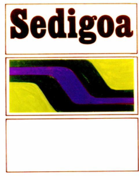 Sedigoa Logo (DPMA, 12.08.1982)