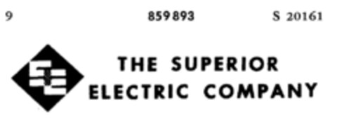 THE SUPERIOR ELECTRIC COMPANY Logo (DPMA, 26.07.1967)