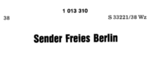 Sender Freies Berlin Logo (DPMA, 29.03.1979)