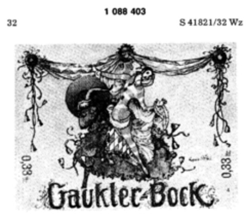 Gaukler-Bock Logo (DPMA, 22.05.1985)