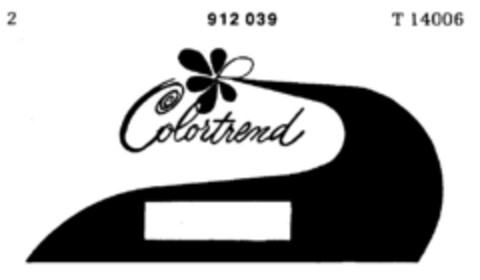 Colortrend Logo (DPMA, 28.09.1970)