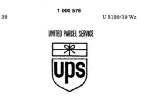 ups Logo (DPMA, 02.04.1979)
