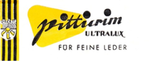 pitticrim ULTRALUX FÜR FEINE LEDER Logo (DPMA, 22.09.1959)