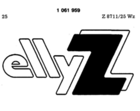 elly Z Logo (DPMA, 05.07.1983)