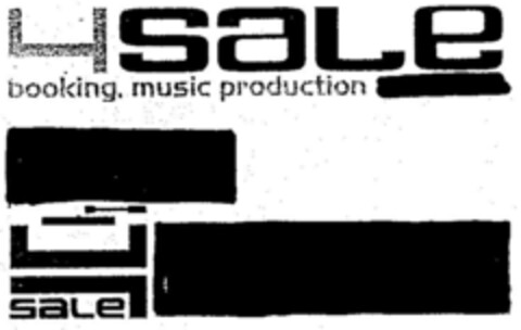 4sale booking, music production Logo (DPMA, 20.01.2000)