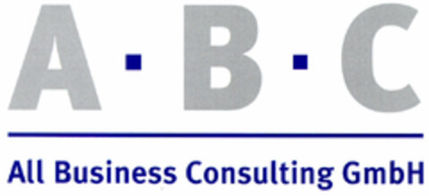 A . B . C  All Business Consulting GmbH Logo (DPMA, 15.07.2000)