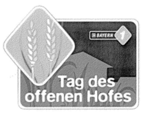 BAYERN 1 Tag des offenen Hofes Logo (DPMA, 19.01.2001)