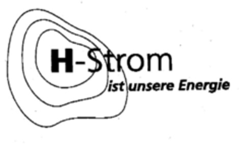 H-Strom ist unsere Energie Logo (DPMA, 02.05.2001)