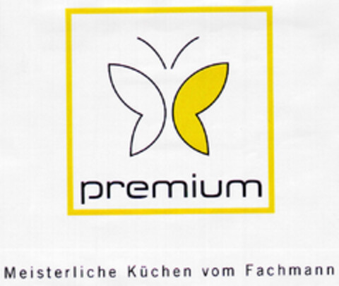 premium Meisterliche Küchen von Fachmann Logo (DPMA, 12/27/2001)