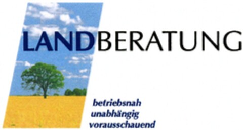 LANDBERATUNG betriebsnah unabhängig vorausschauend Logo (DPMA, 27.03.2008)