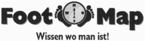 Foot Map Wissen wo man ist! Logo (DPMA, 19.06.2010)