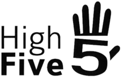 High Five 5 Logo (DPMA, 07/25/2013)