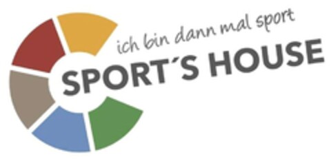 ich bin dann mal sport SPORT´S HOUSE Logo (DPMA, 24.06.2014)