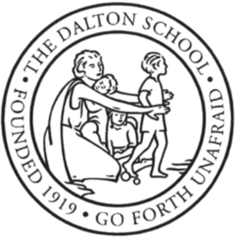 THE DALTON SCHOOL FOUNDED 1919 GO FORTH UNAFRAID Logo (DPMA, 07/17/2019)