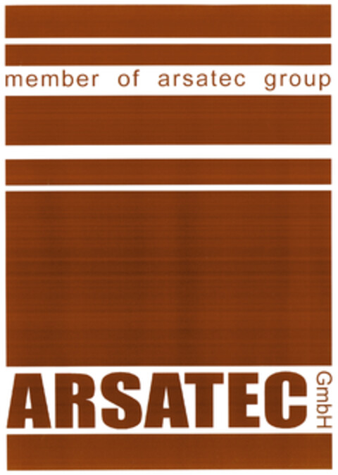 member of arsatec group ARSATEC GmbH Logo (DPMA, 05/22/2020)